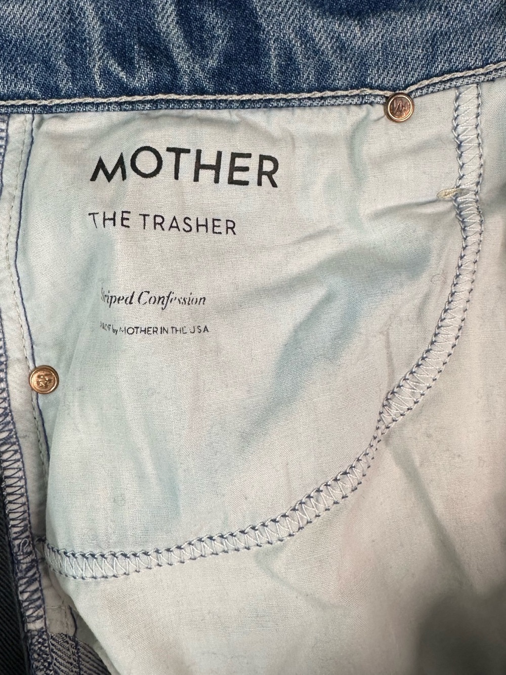 MOTHER Denim The Trasher - Picture 16 of 16